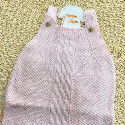 Kit algodão doce- rosa com faixa rose